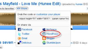 Sharing in SoundCloud Sharing in SoundCloud