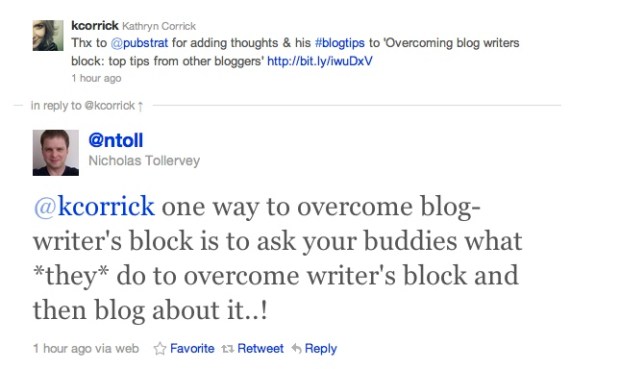 Caught! Nicholas Toller Tweets